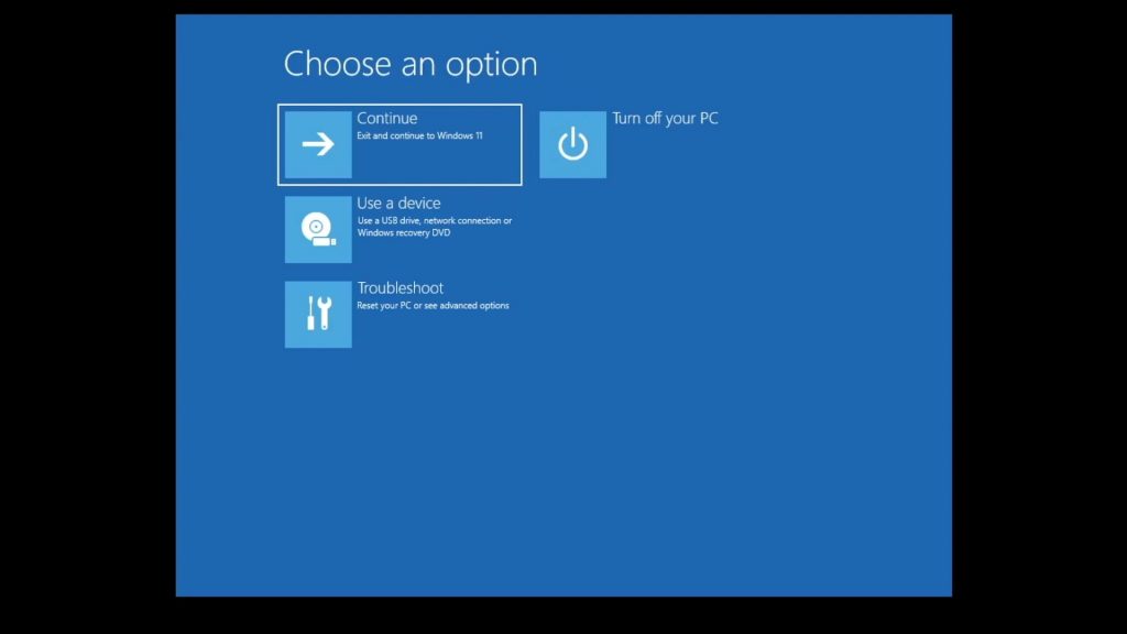 Windows Advanced Startup & troubleshooting tools | mydoodads.com