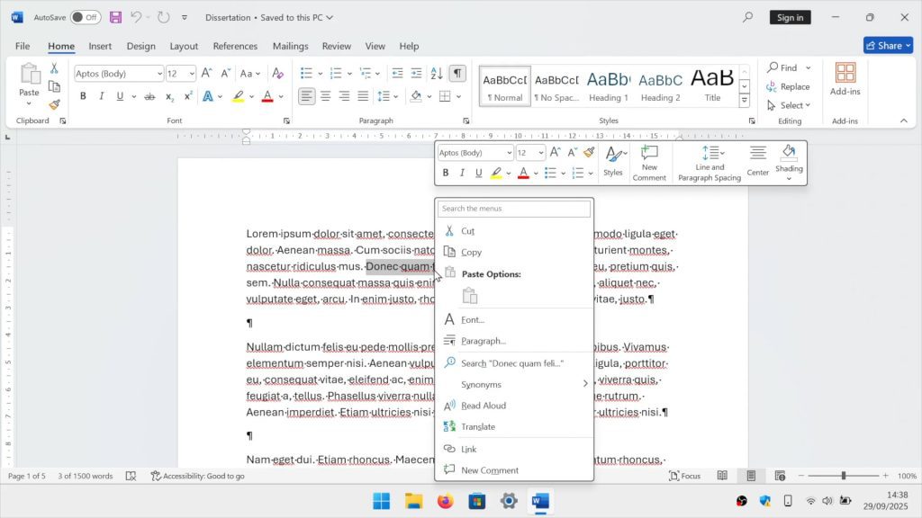 5 useful ways to customise Microsoft Word | mydoodads.com
